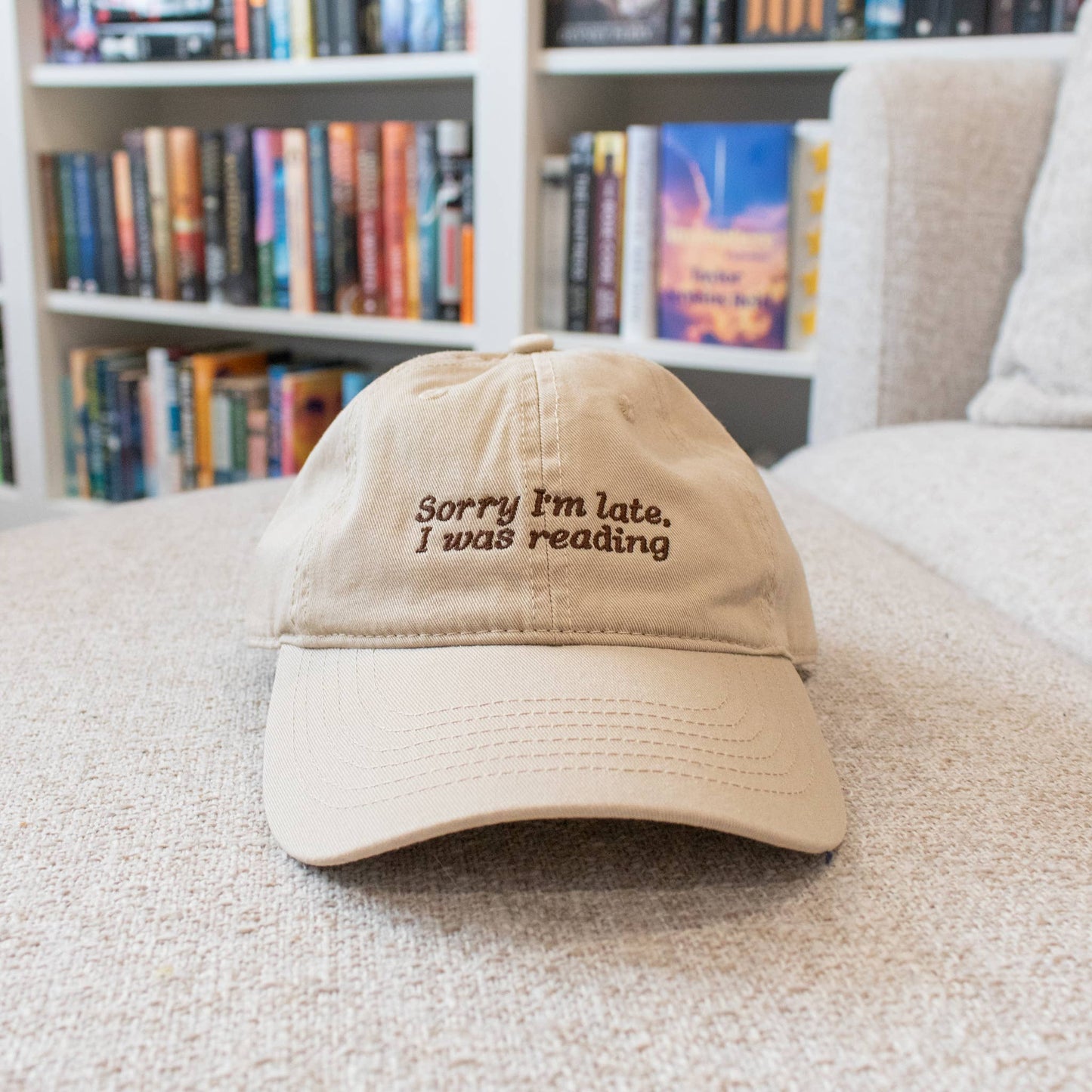 Sorry I'm Late Embroidered Hat