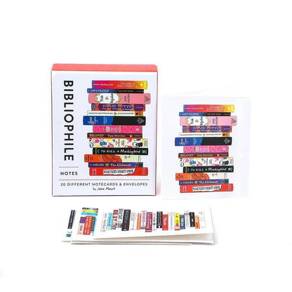 Bibliophile Notecards and Envelopes