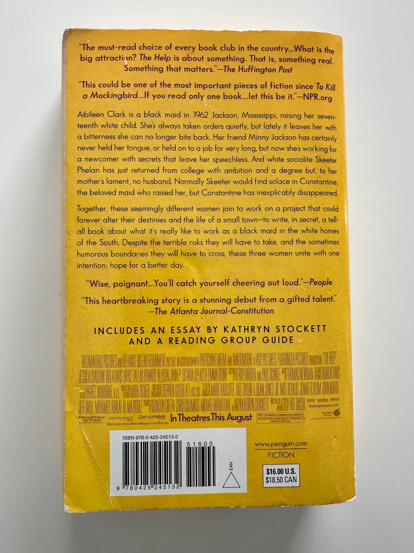 The Help- Kathryn Stockett (Pre-Loved)