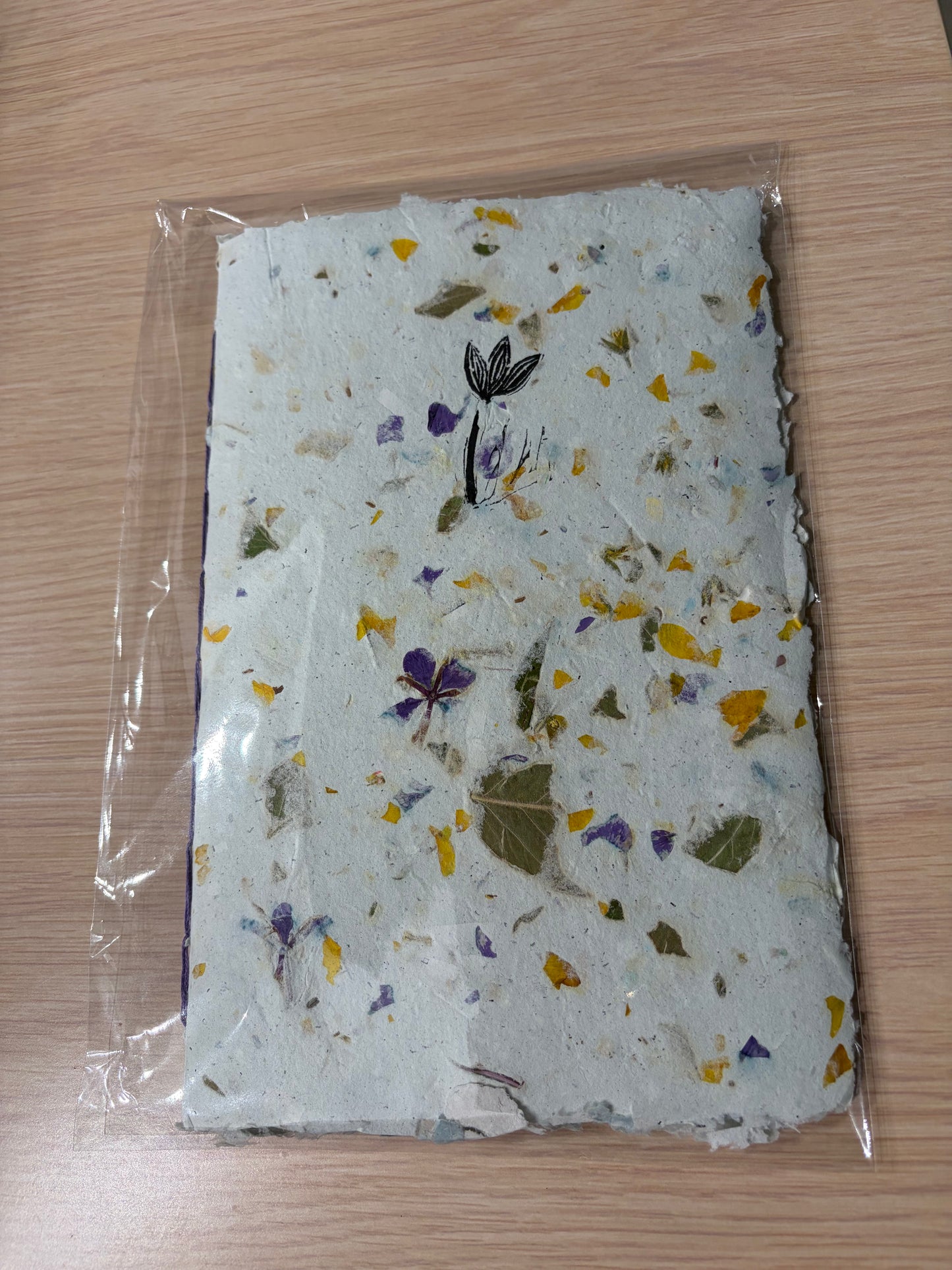 Handmade Paper Notebook- 007