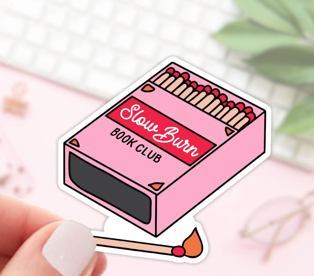 Slow Burn Book Club- Magnetic Bookmark
