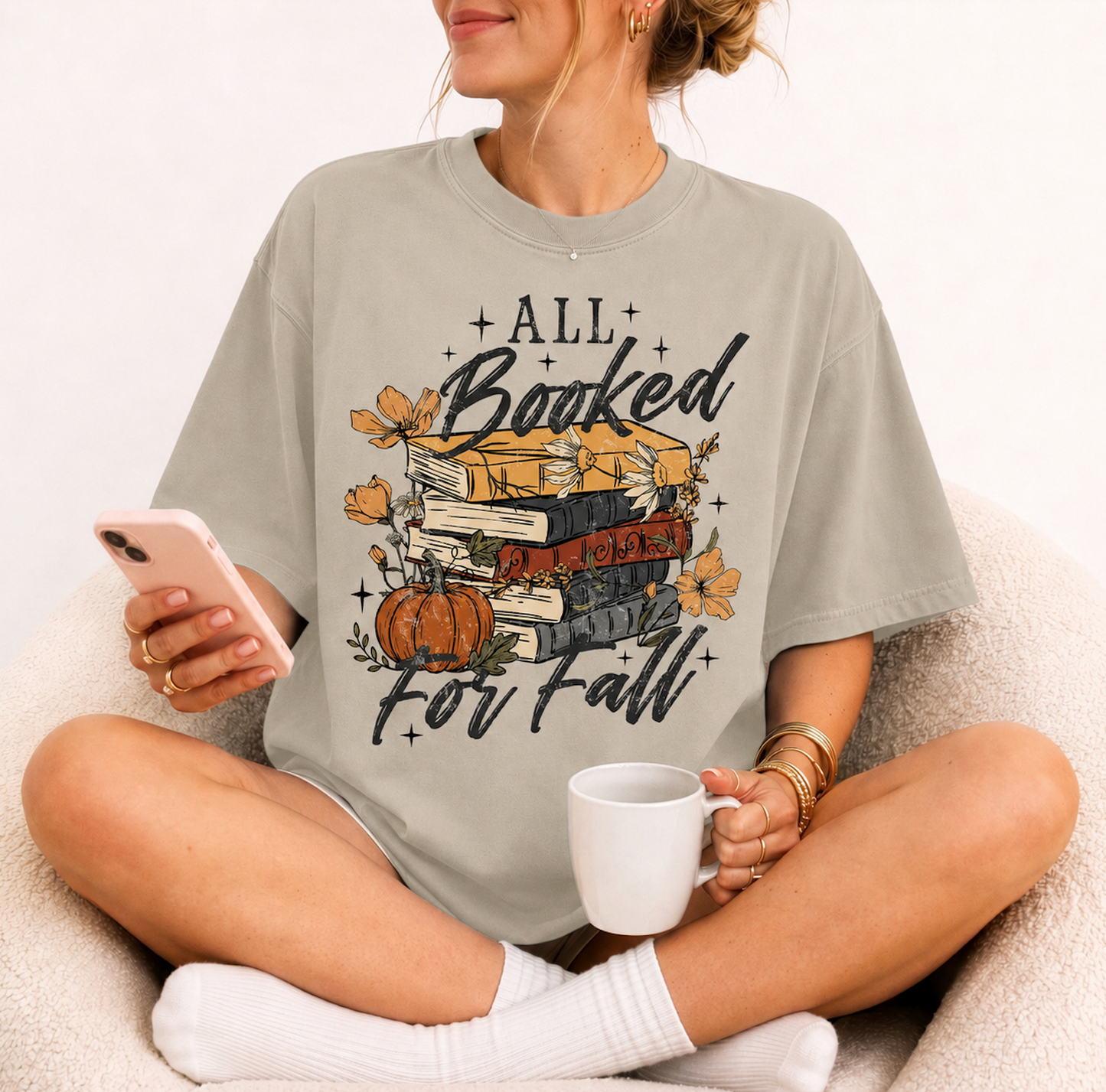 All Booked for Fall T-Shirt