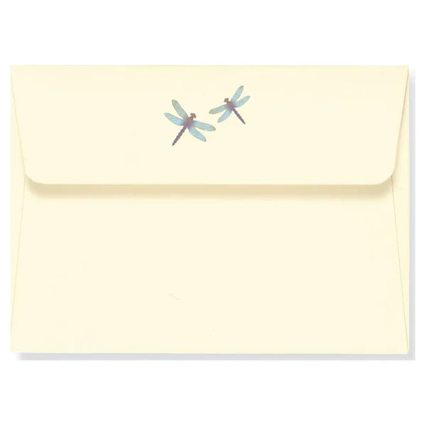 Blue Dragonfly Stationery Set (Boxed Stationery) by Peter Pauper Press