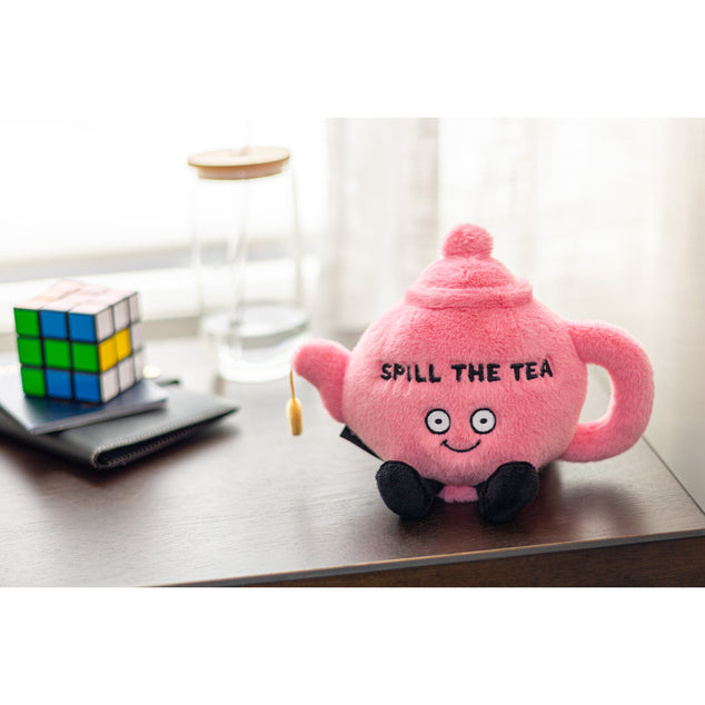 Spill the Tea Teapot Plushie- Punchkins