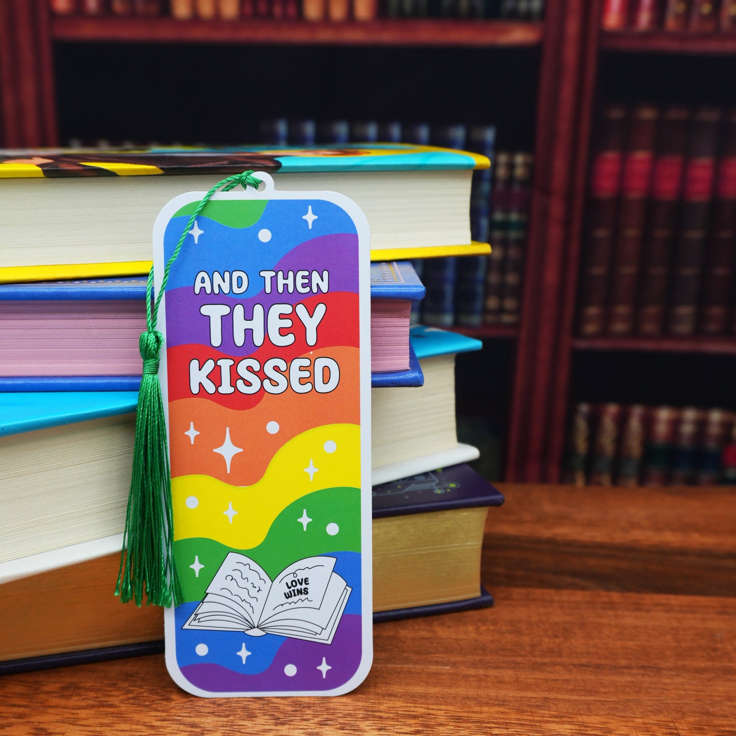 And Then They Kissed Bookmark