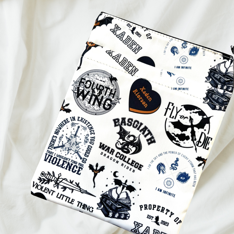 Book Zip Pouches