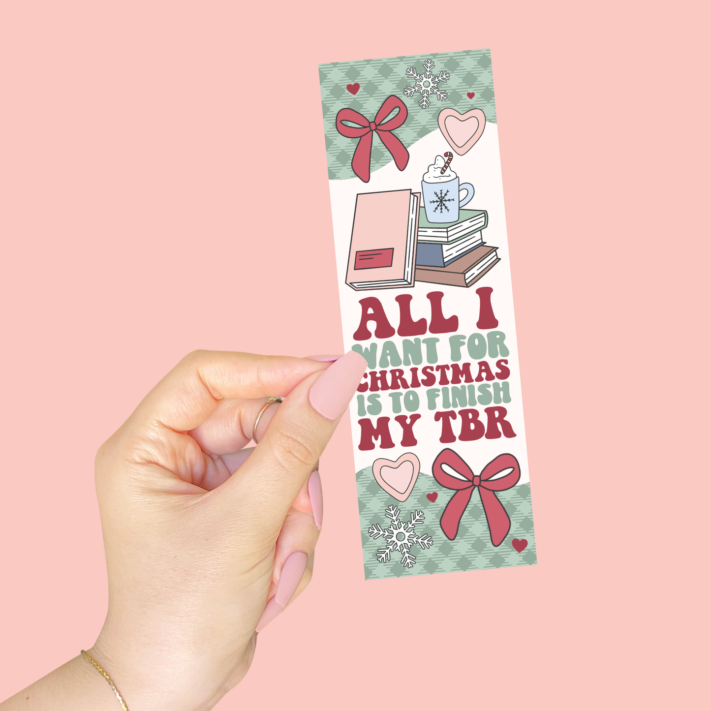 Christmas Bookmark Set- 4 Pack