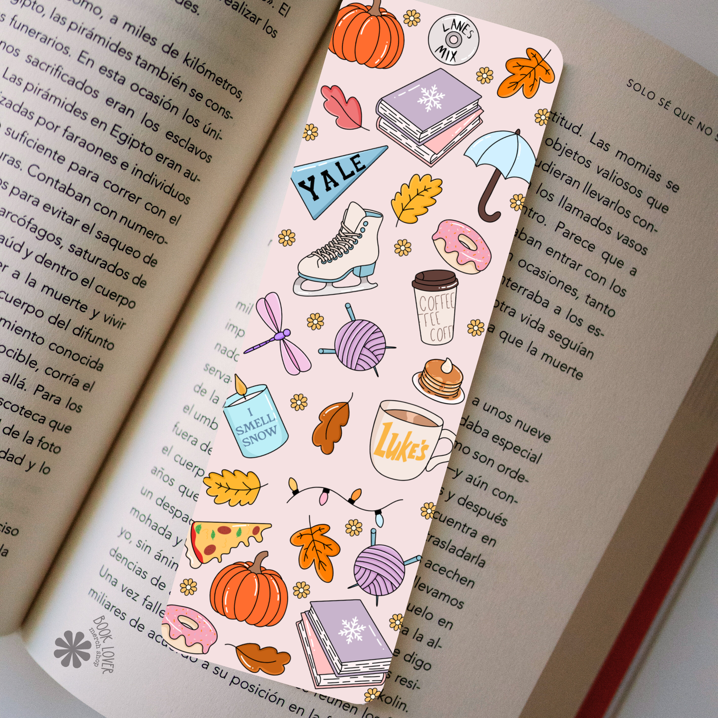 Gilmore Girls Bookmarks / Lukes Diner / Bookish Bookmark / B