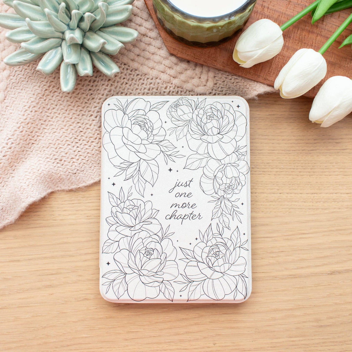 One More Chapter Floral Kindle Case: Kindle Paperwhite 11 (2021 model) (includes Signature 11)