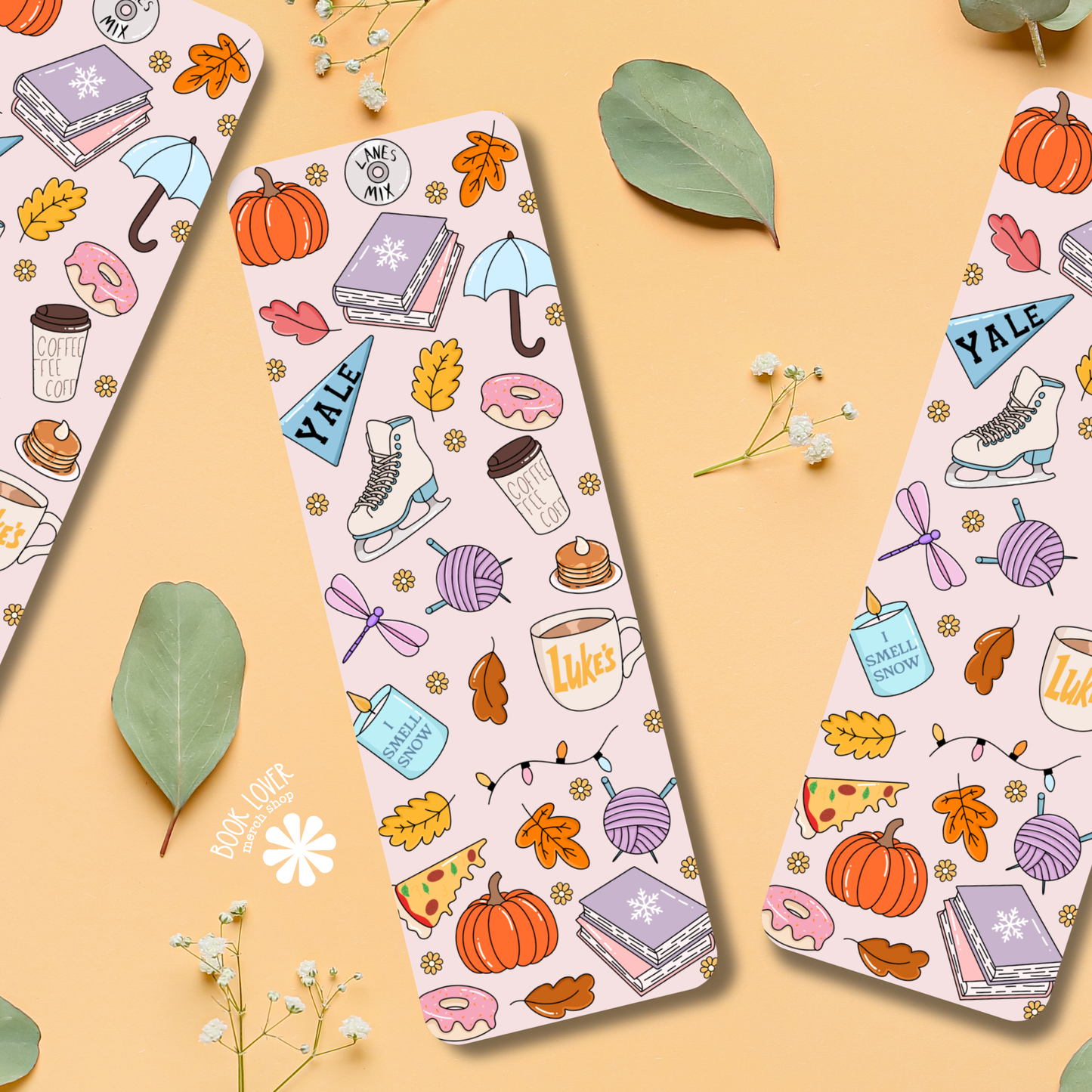 Gilmore Girls Bookmarks / Lukes Diner / Bookish Bookmark / B