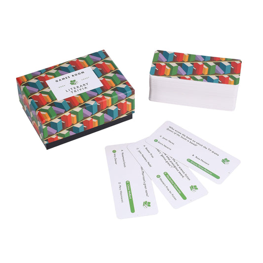 Literary Trivia- Games Room Cards