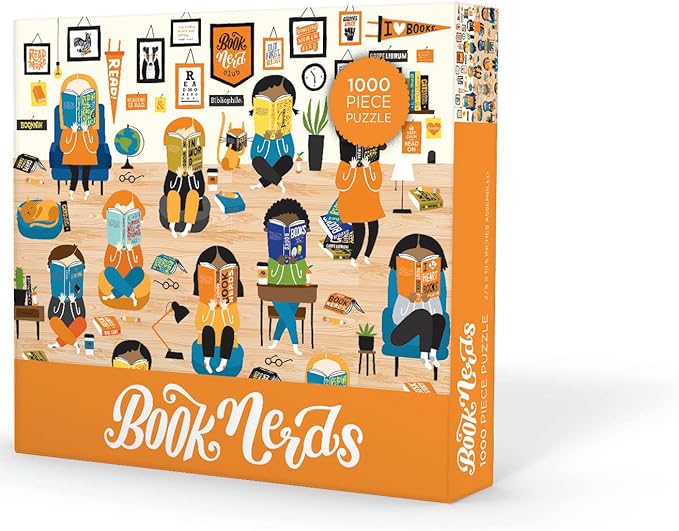Book Nerds 1000 Piece Puzzle
