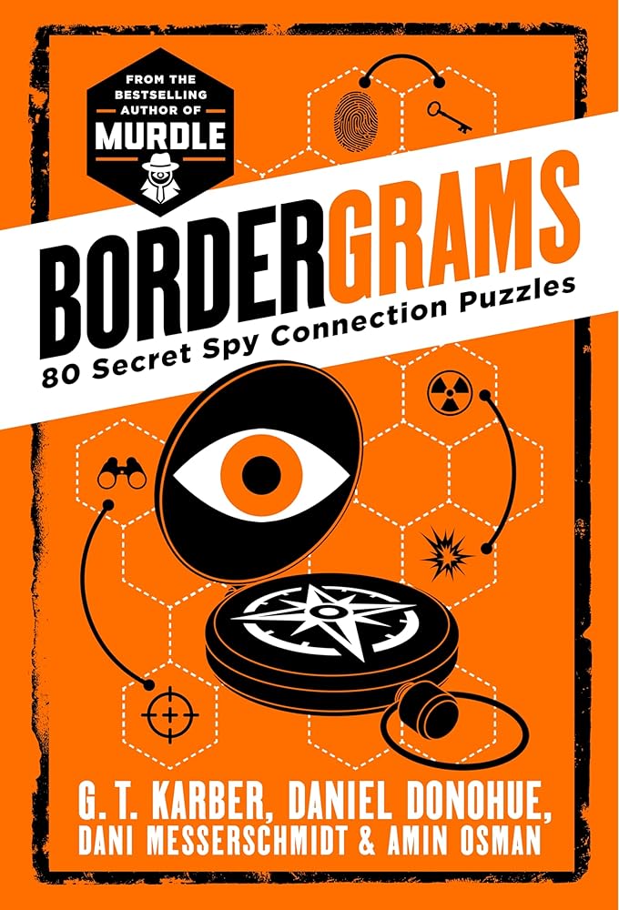 Bordergrams: 80 Secret Spy Connection Puzzles cover image