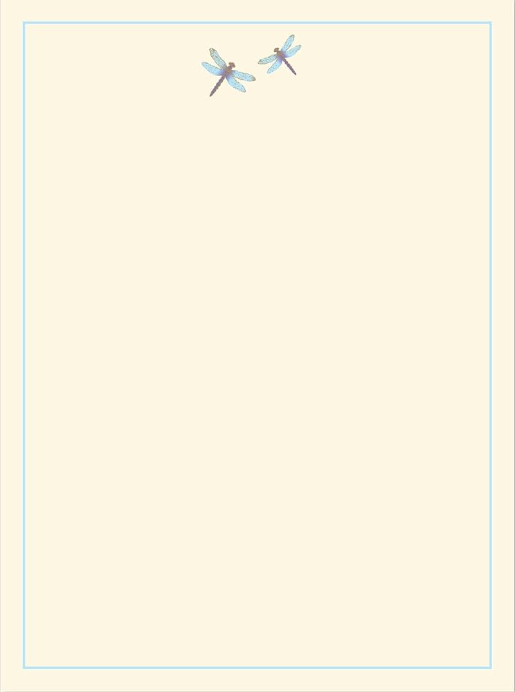 Blue Dragonfly Stationery Set (Boxed Stationery) cover image