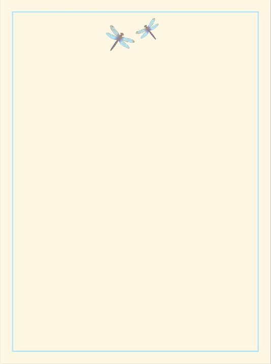Blue Dragonfly Stationery Set (Boxed Stationery) cover image