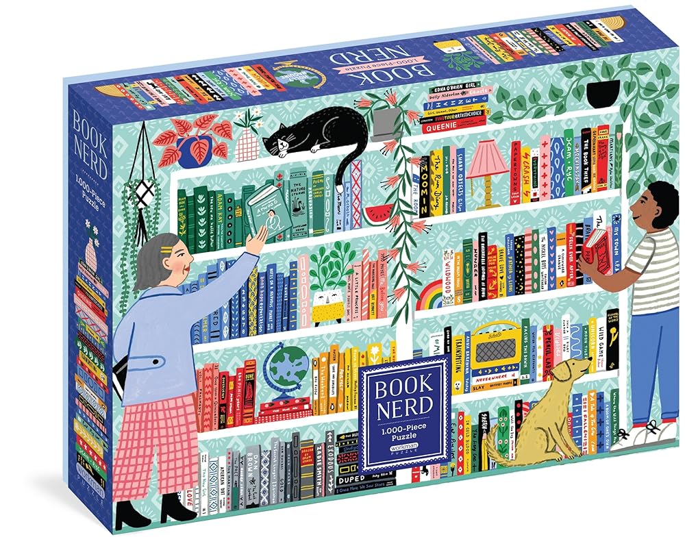 Book Nerd 1,000-Piece Puzzle (Workman Puzzles) cover image