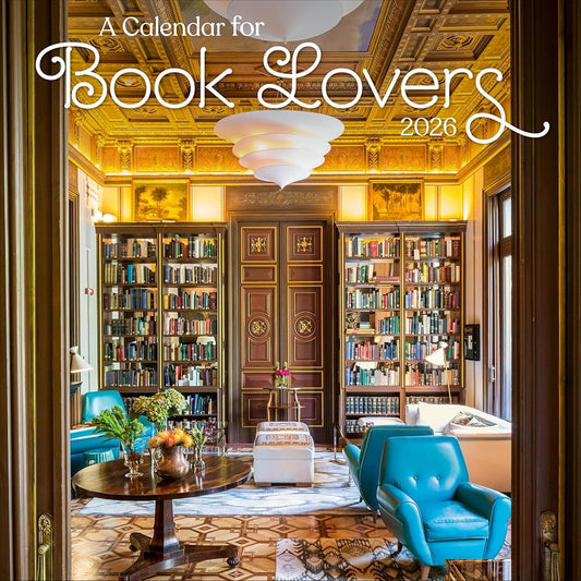 A Calendar for Book Lovers Wall Calendar 2026 cover image