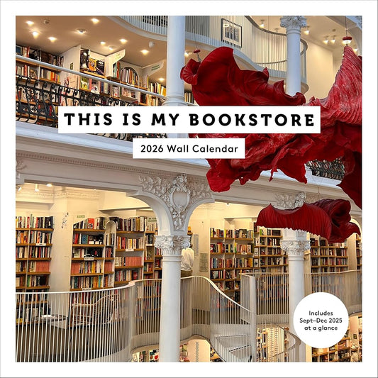 This Is My Bookstore 2026 Wall Calendar cover image