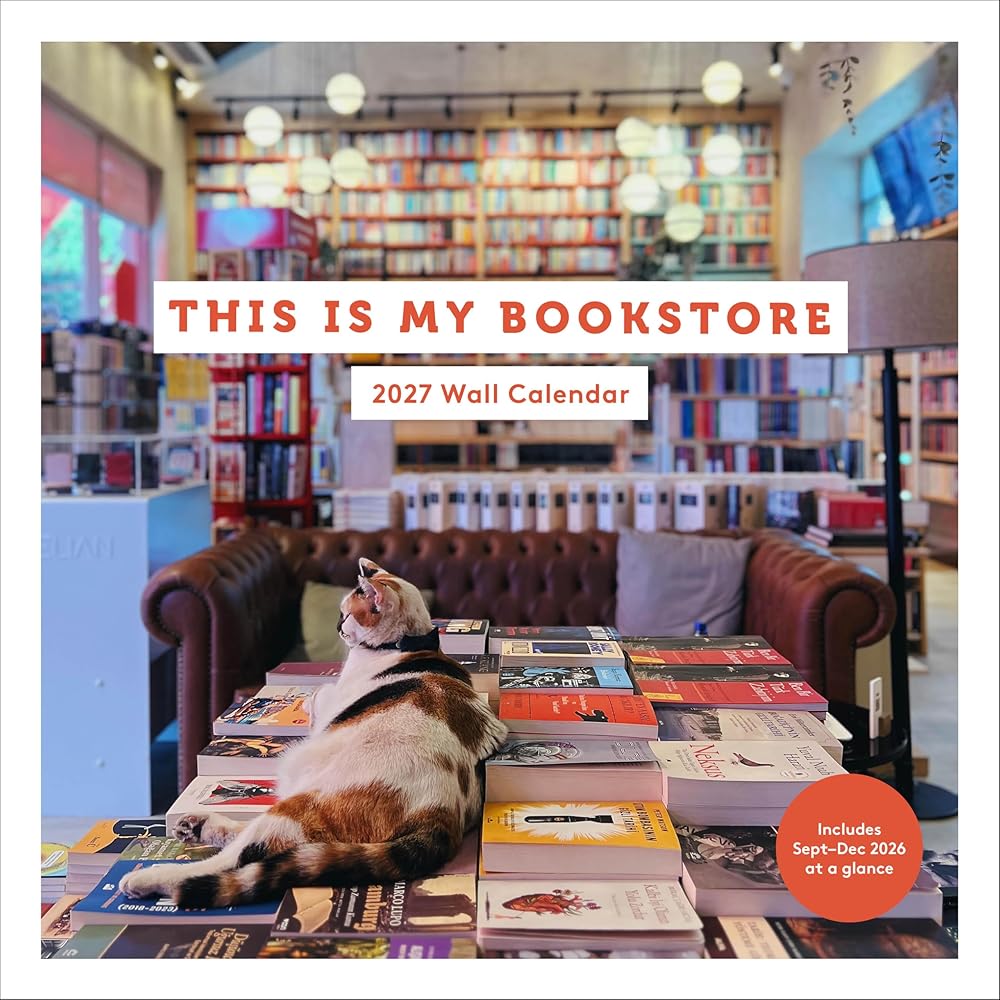 This Is My Bookstore 2027 Wall Calendar cover image