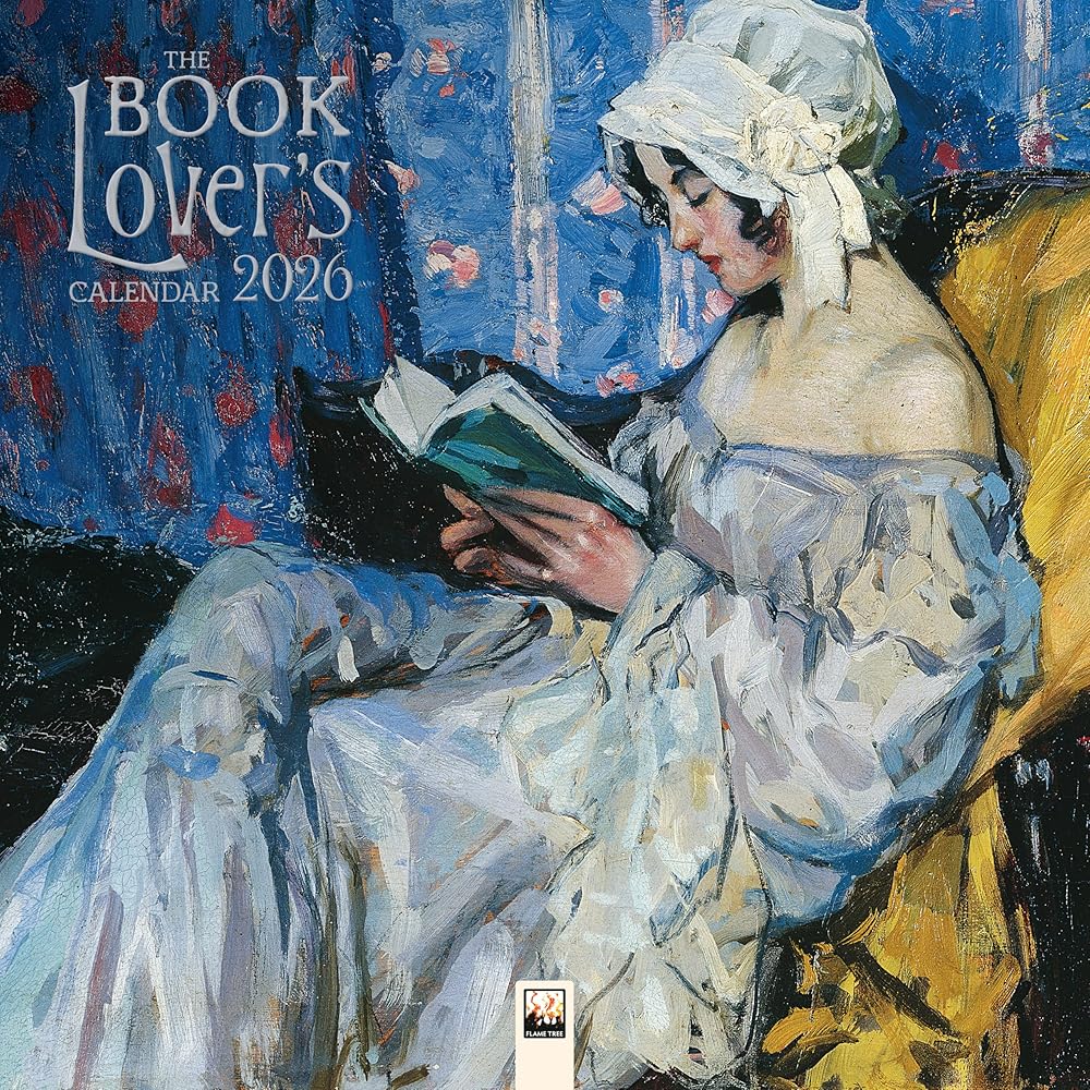 The Book Lover's Wall Calendar 2026 (Art Calendar) cover image