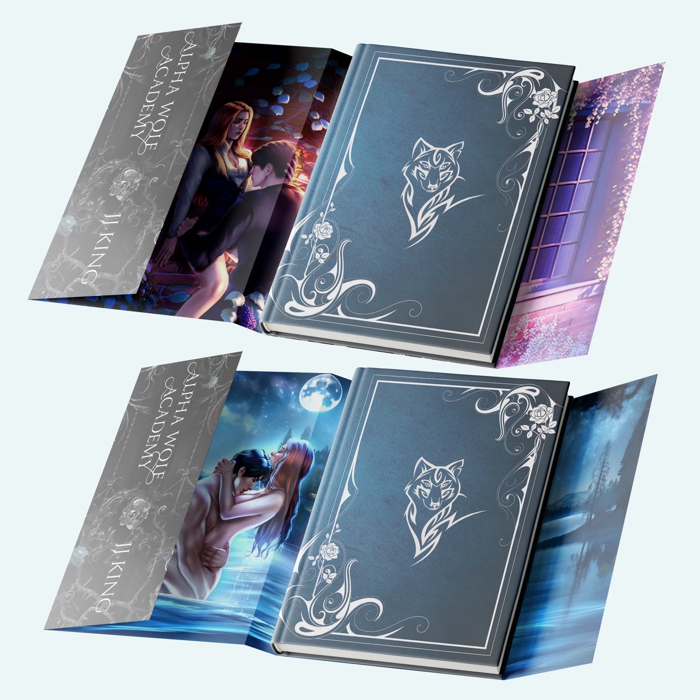 Alpha Wolf Academy Hardcover Series- J.J. King