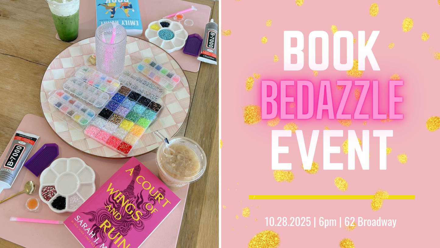 Book Bedazzle Event! 📖 ✨