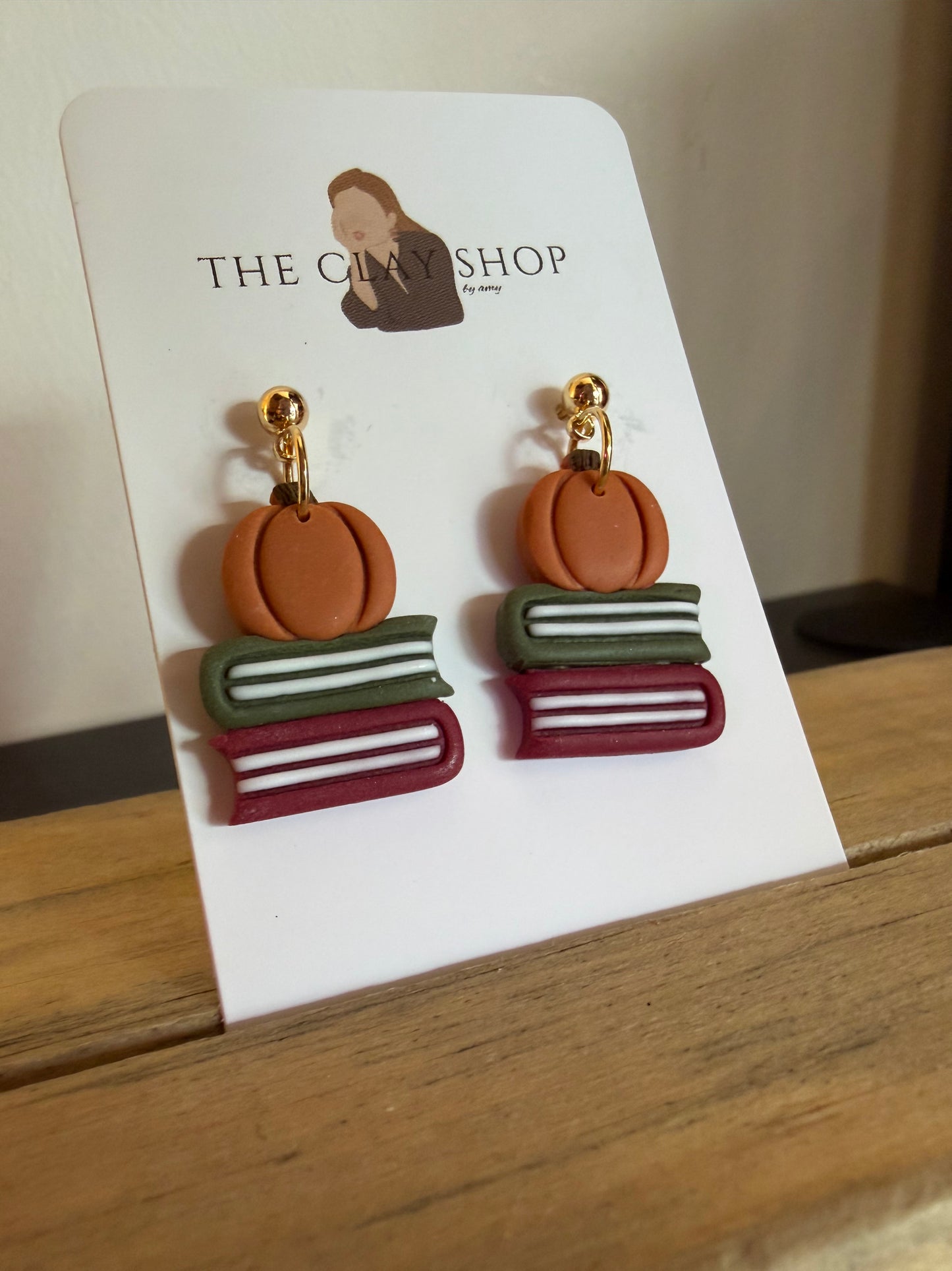 Pumpkin Stack Earrings
