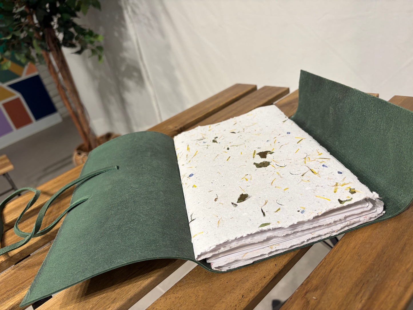 Handmade Leather Journal- 0143