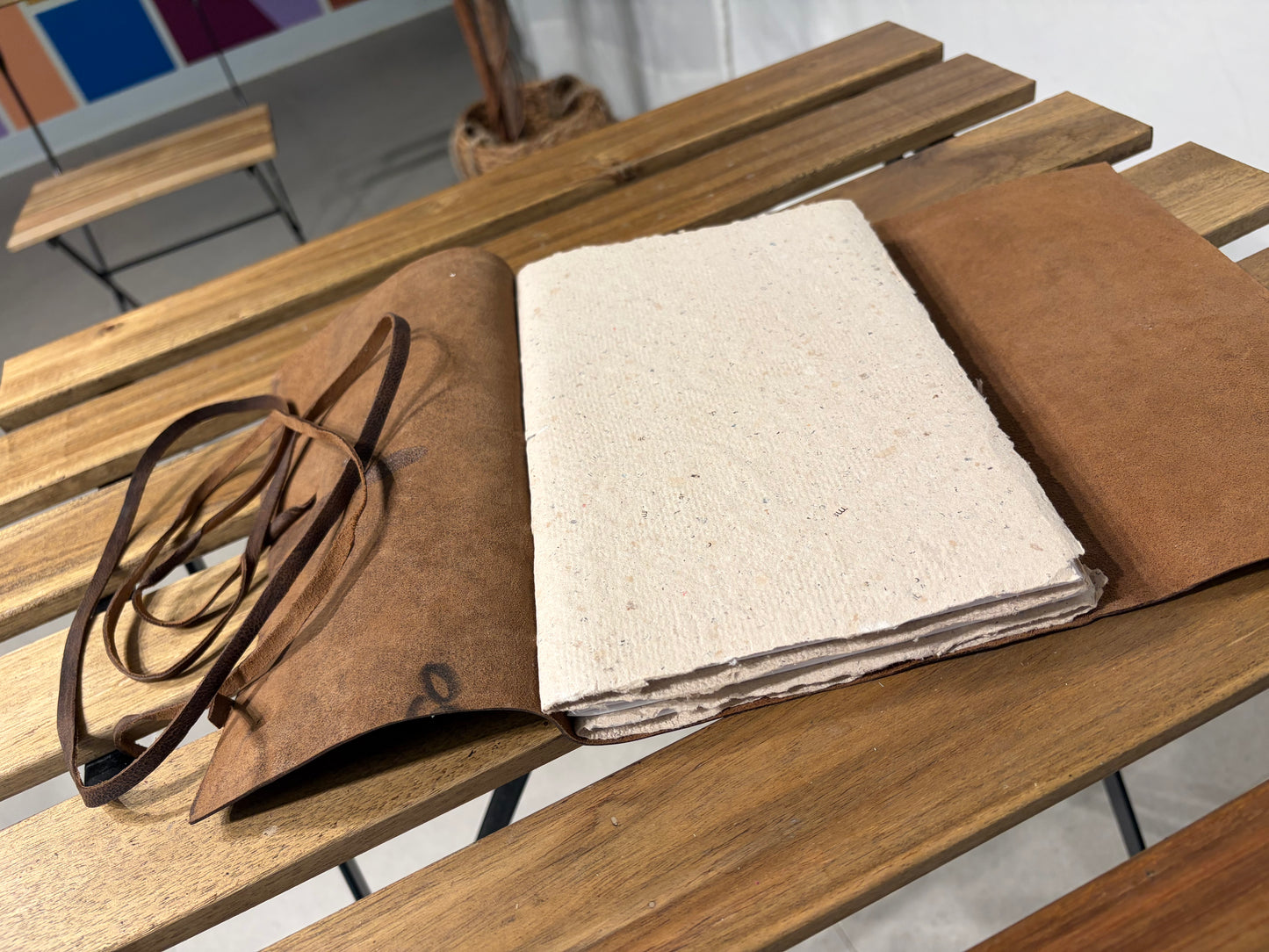 Handmade Leather Journal- 1871