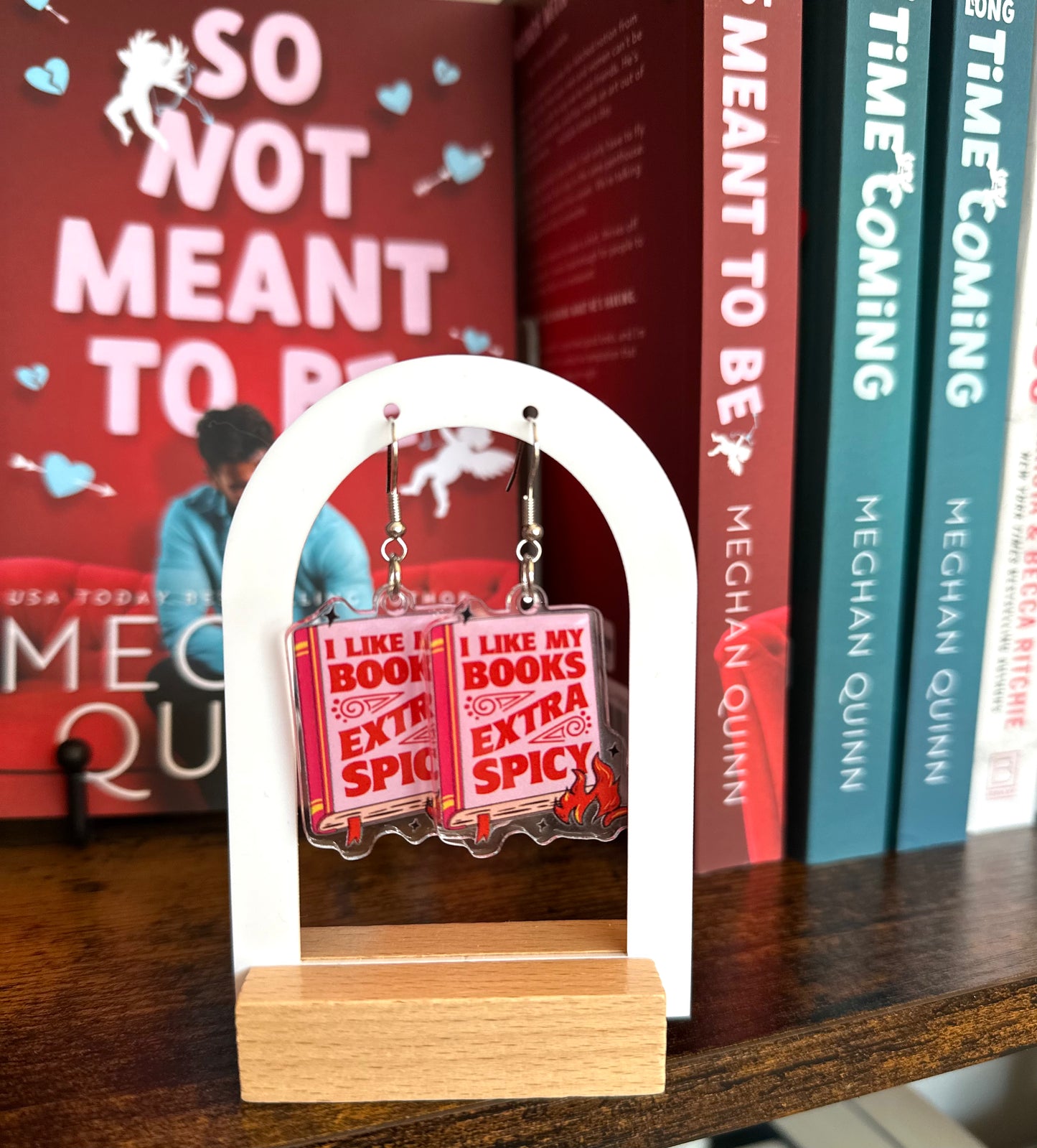 Extra Spicy Book Earrings