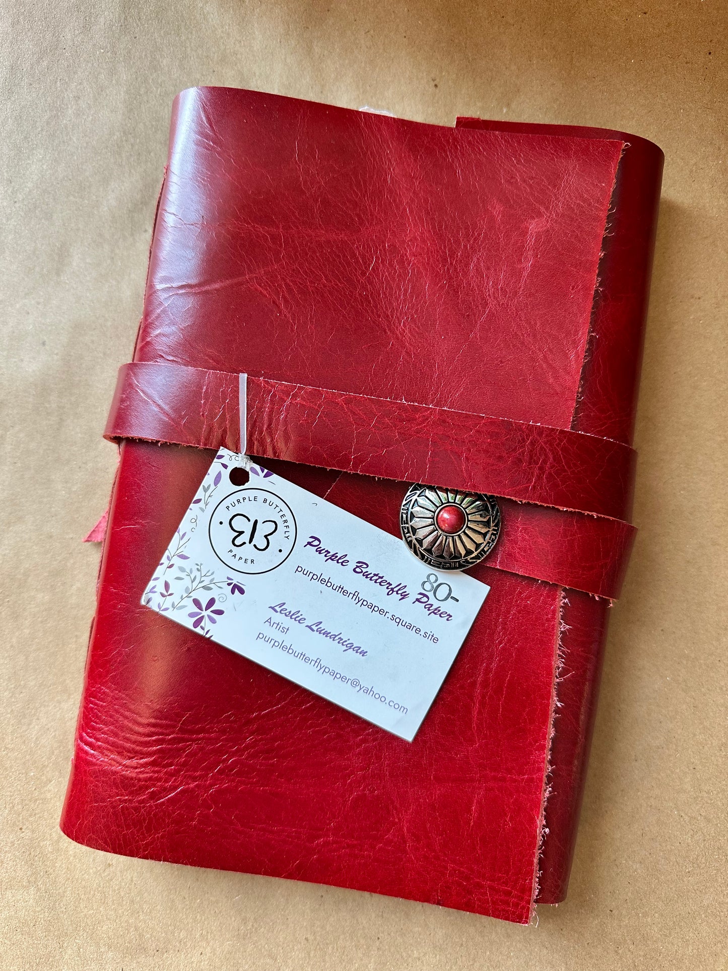 Handmade Leather Journal- Standard - Style B6