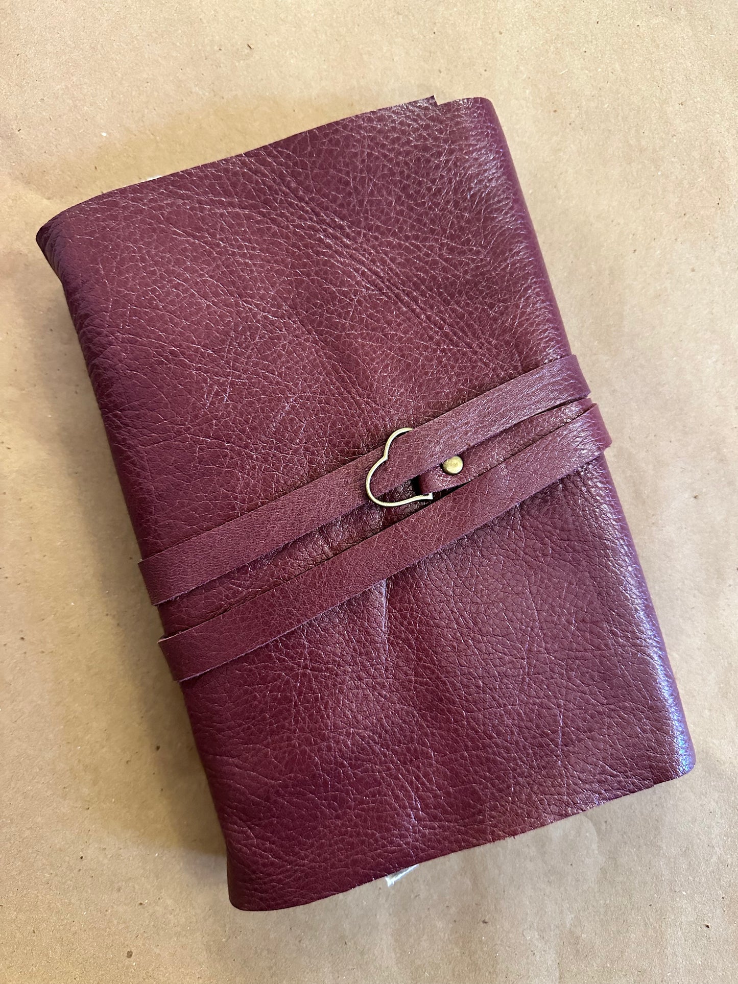 Handmade Leather Journal-Standard -Style B2