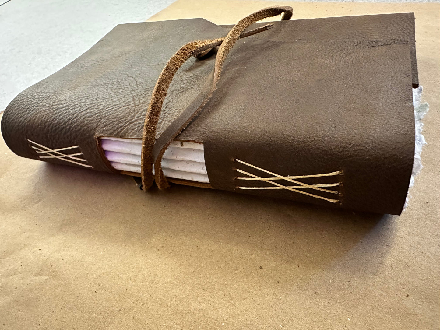 Standard Handmade Leather Journal- Style B1