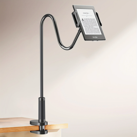 Reading arm holder for e-reader