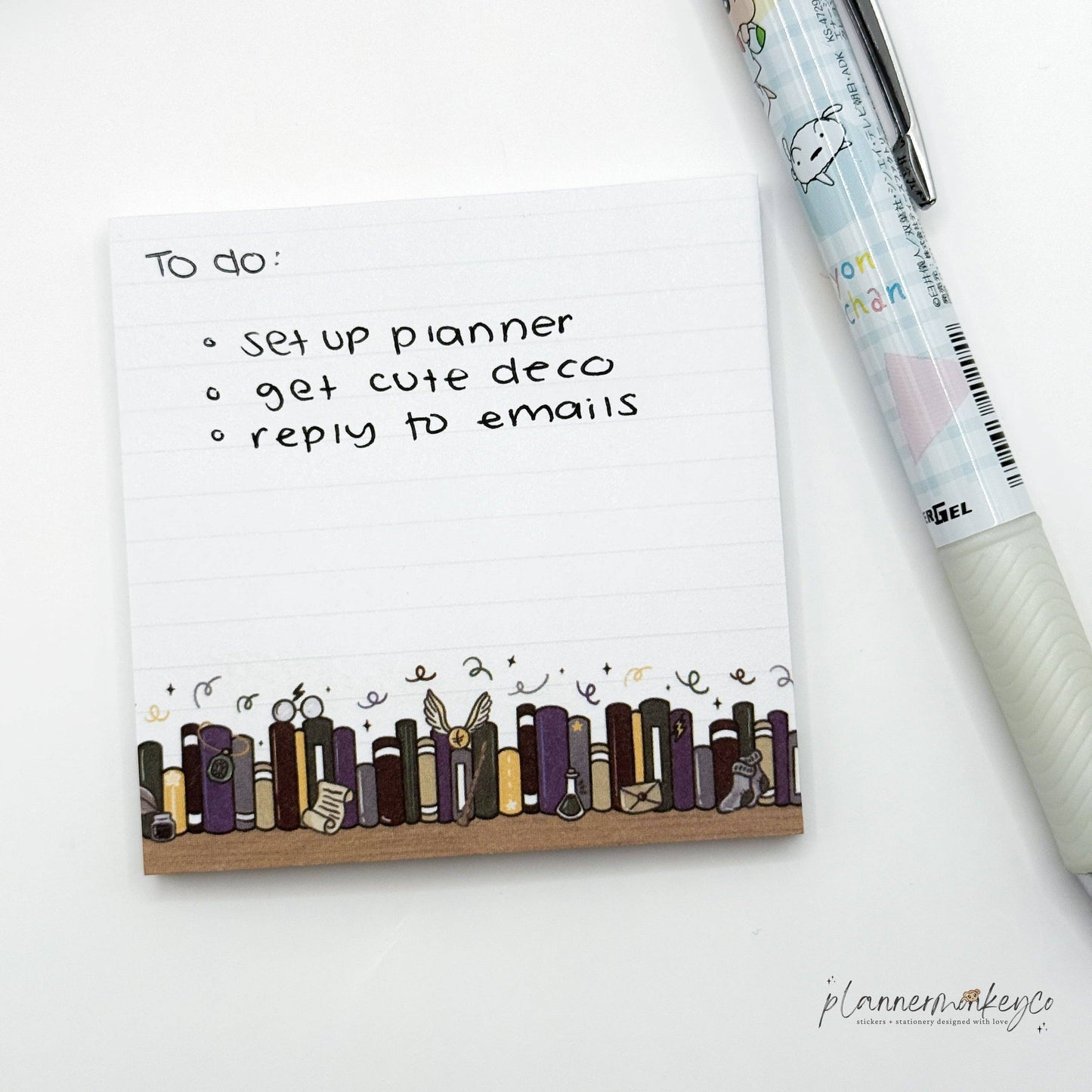 Ministry Of Plans Bookish Sticky Note Pad