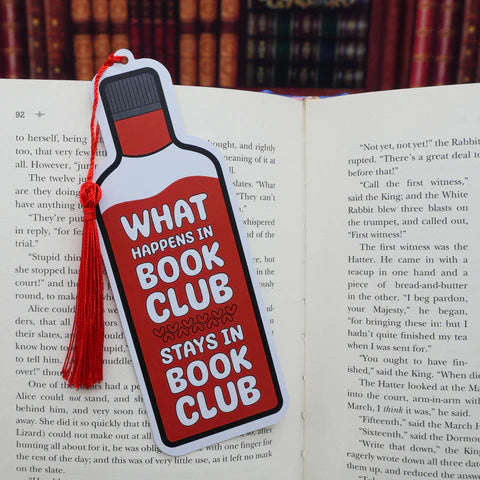 What Happens in Book Club Stays in Book Club Bookmark