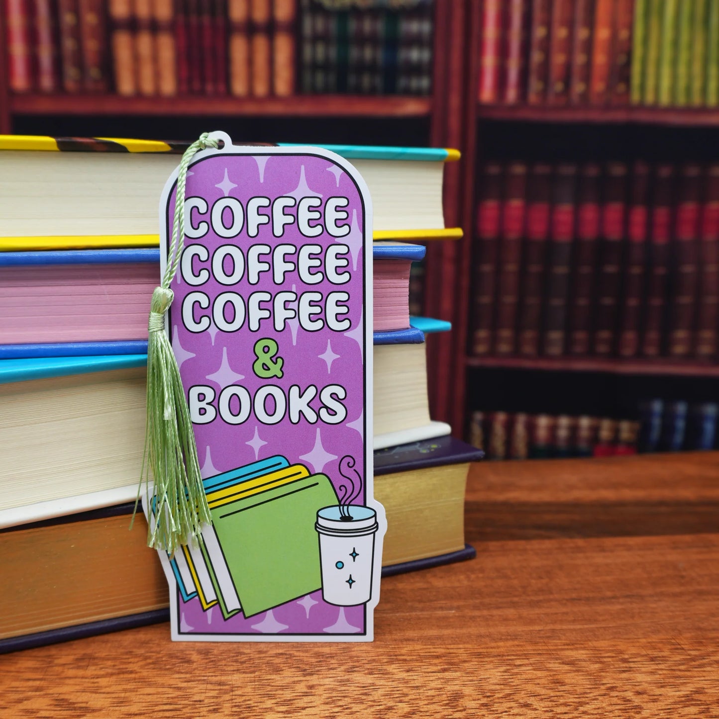 Coffee & Books Bookmark