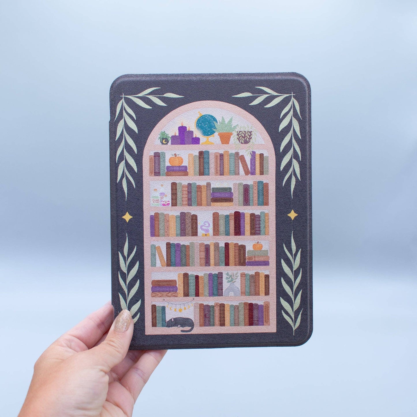 Mystical Bookshelf Kindle Case: Kindle Paperwhite 12 (2024 model) (includes Colorsoft and Signature 12)