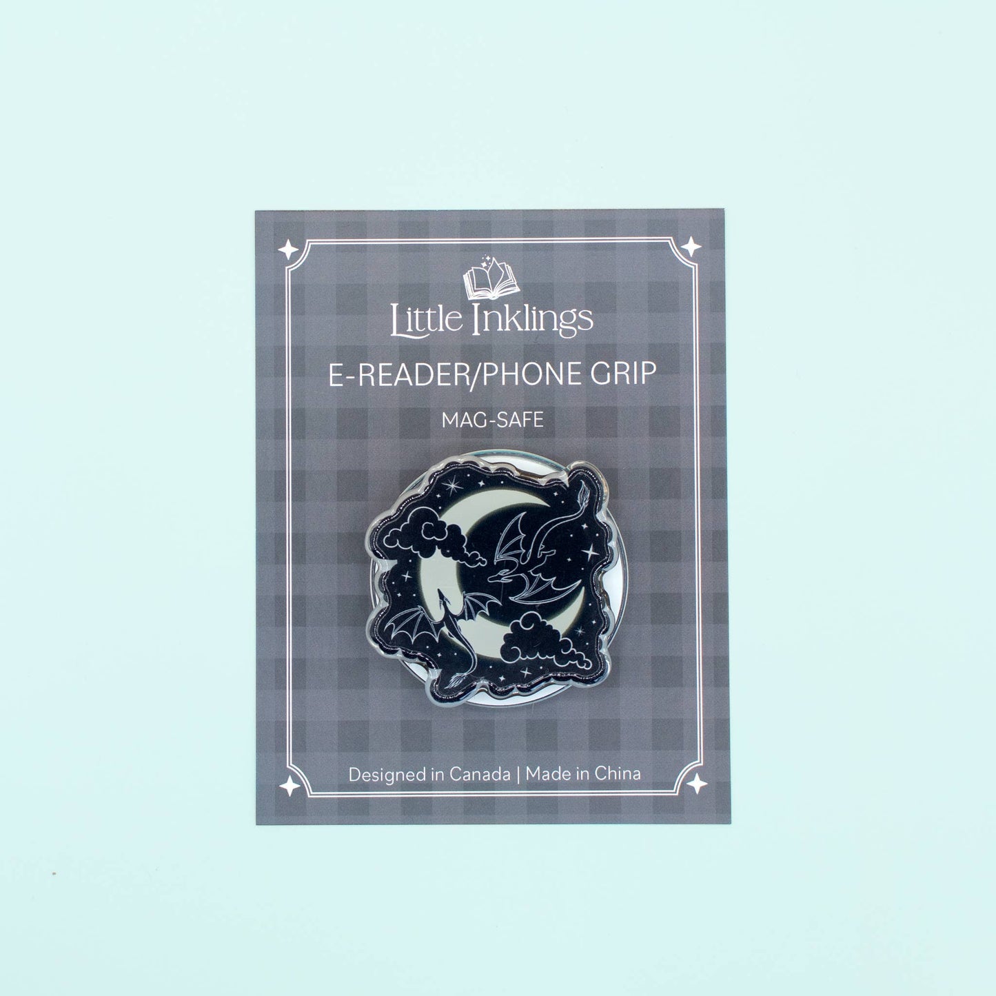 Moon and Dragons - Phone/E-Reader Grip