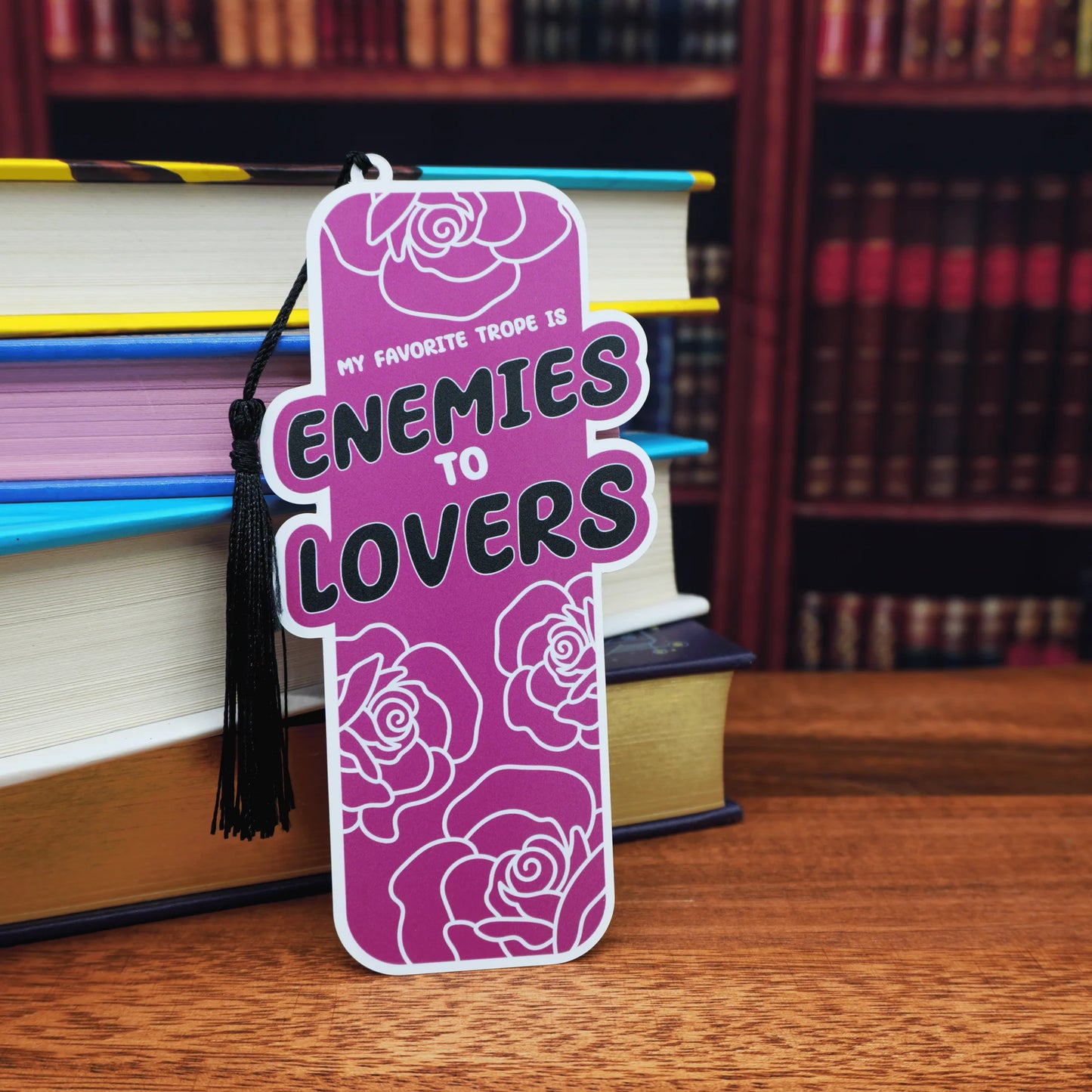 Enemies to Lovers Bookmark