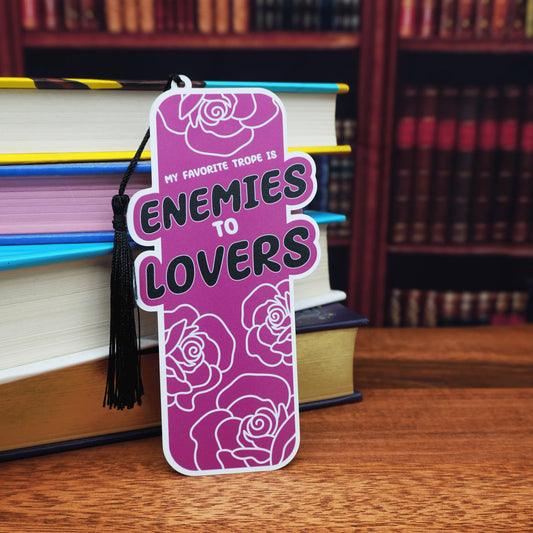 Enemies to Lovers Bookmark