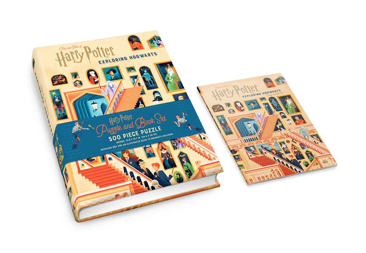 Harry Potter Exploring Hogwarts Puzzle and Book Set