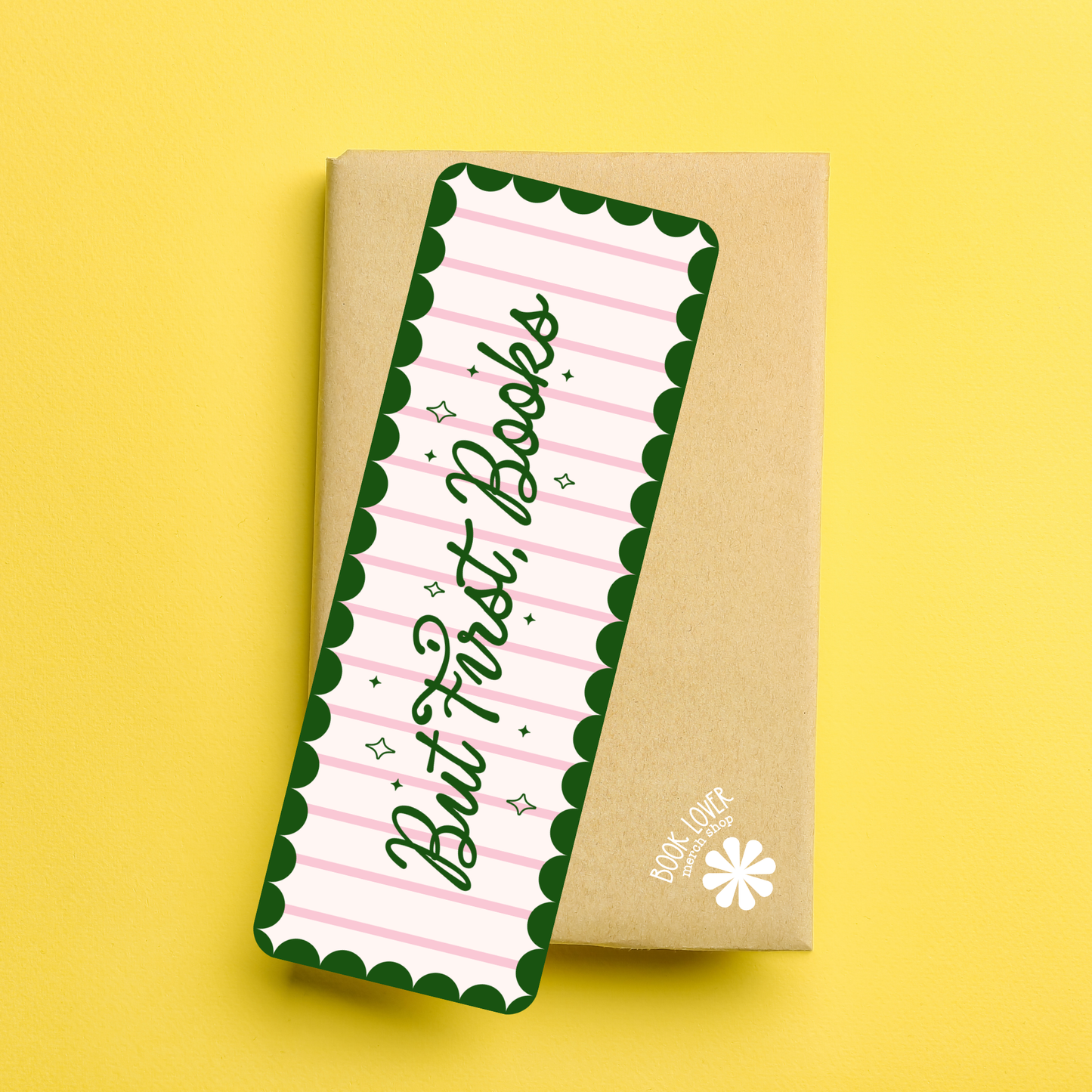 But First Books Bookmark / One more Chapter Bookish Bookmark