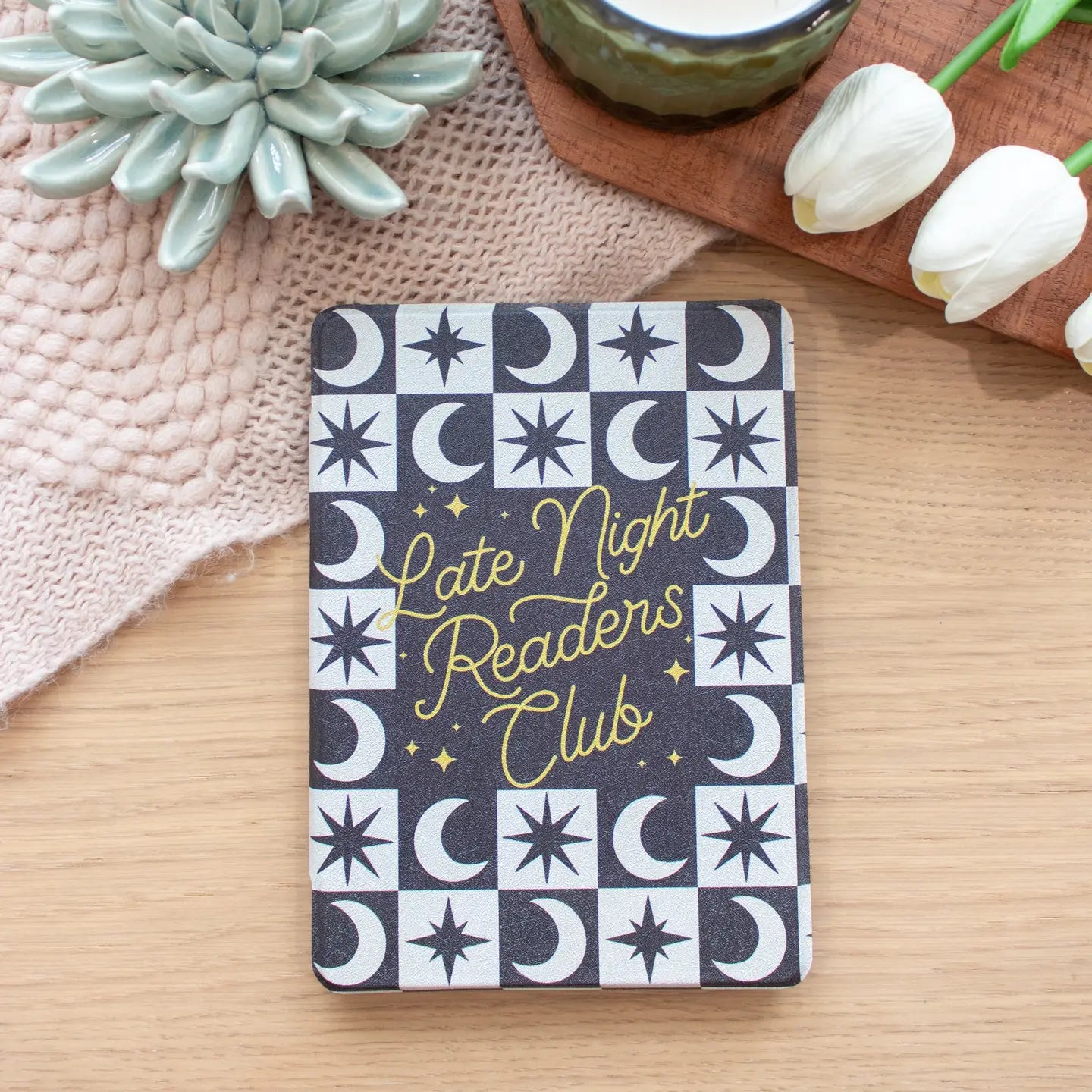 Late Night Readers Club Kindle Case: Kindle Paperwhite 12 (2024 model) (includes Colorsoft and Signature 12)