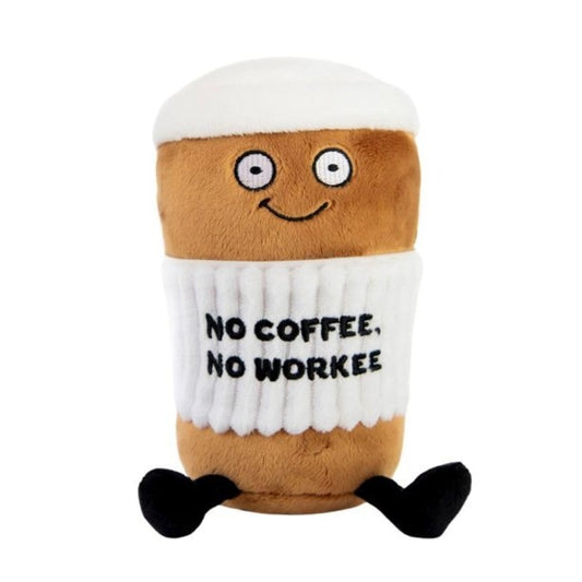 Coffee No Workee Plushie- Punchkins