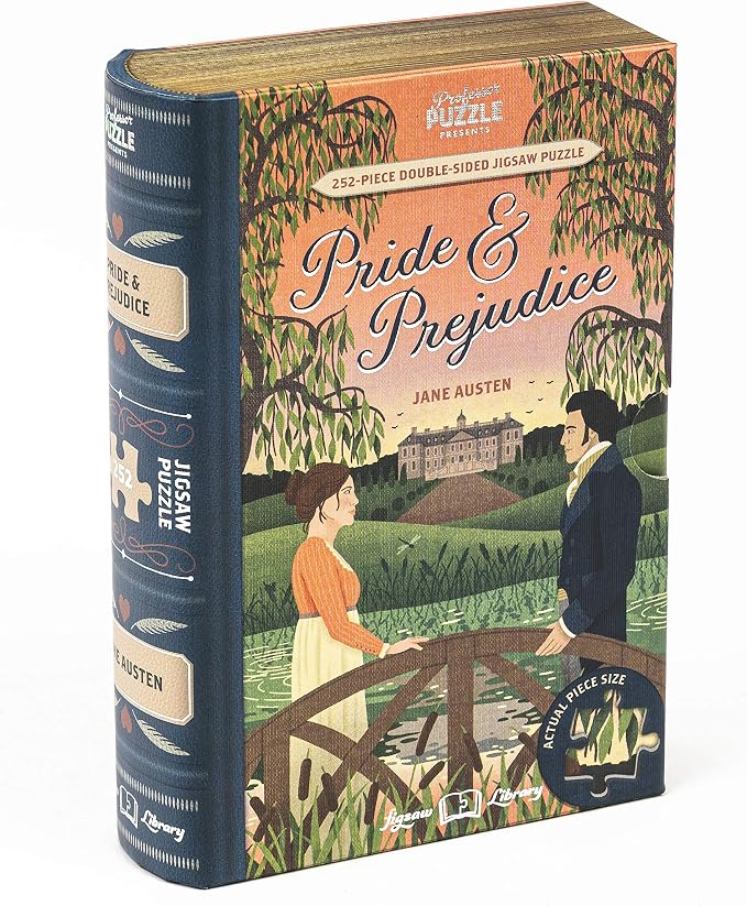 Pride and Prejudice- Double-Sided Jigsaw Puzzle